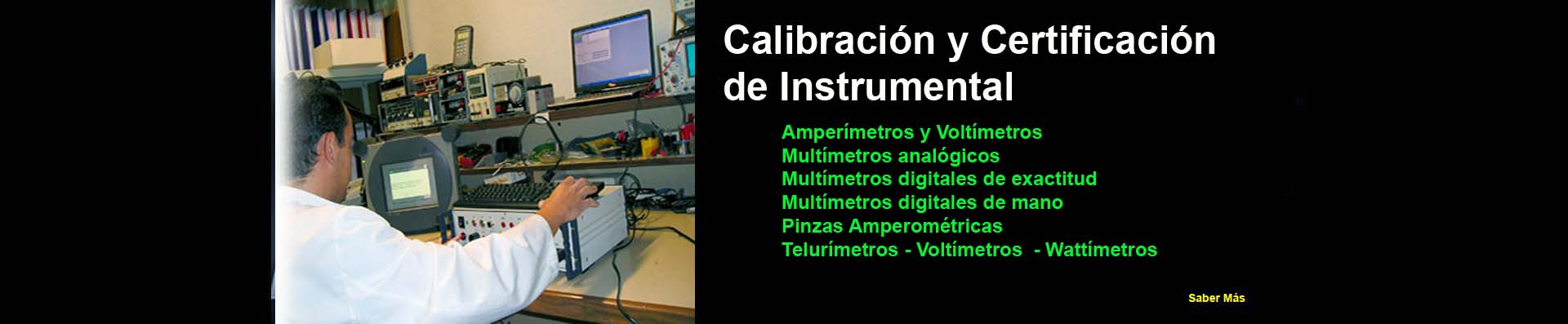 Calibración, contraste, certificación, reparación, ajuste